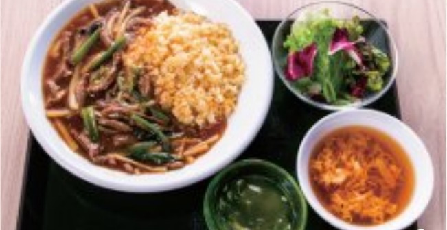Fried Rice with Beef Sauce